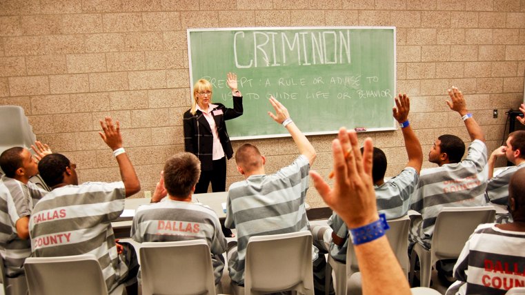 Criminon program delivered in onsite class